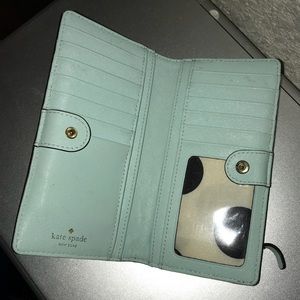 Kate Spade baby blue wallet